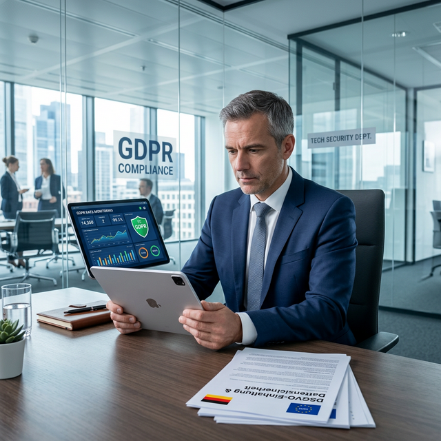 IT Sicherheit und DSGVO Konformität bei der Web App Entwicklung auf deutschen Servern